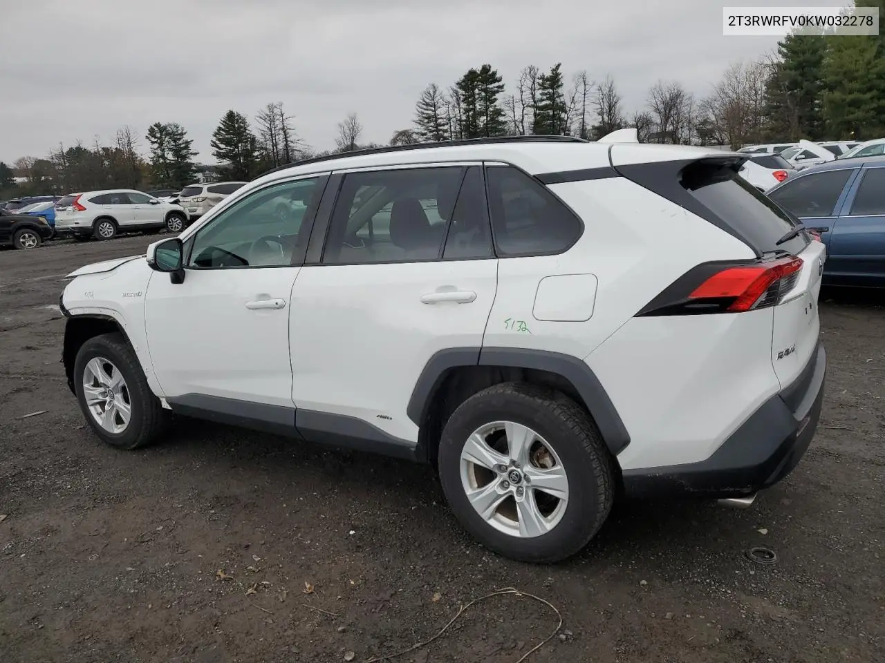 2T3RWRFV0KW032278 2019 Toyota Rav4 Xle