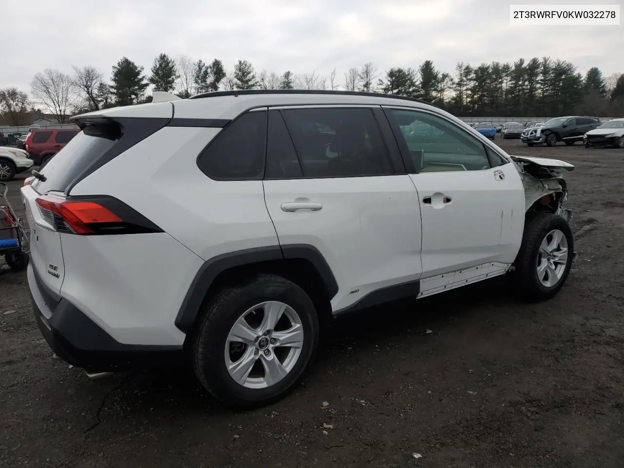 2T3RWRFV0KW032278 2019 Toyota Rav4 Xle