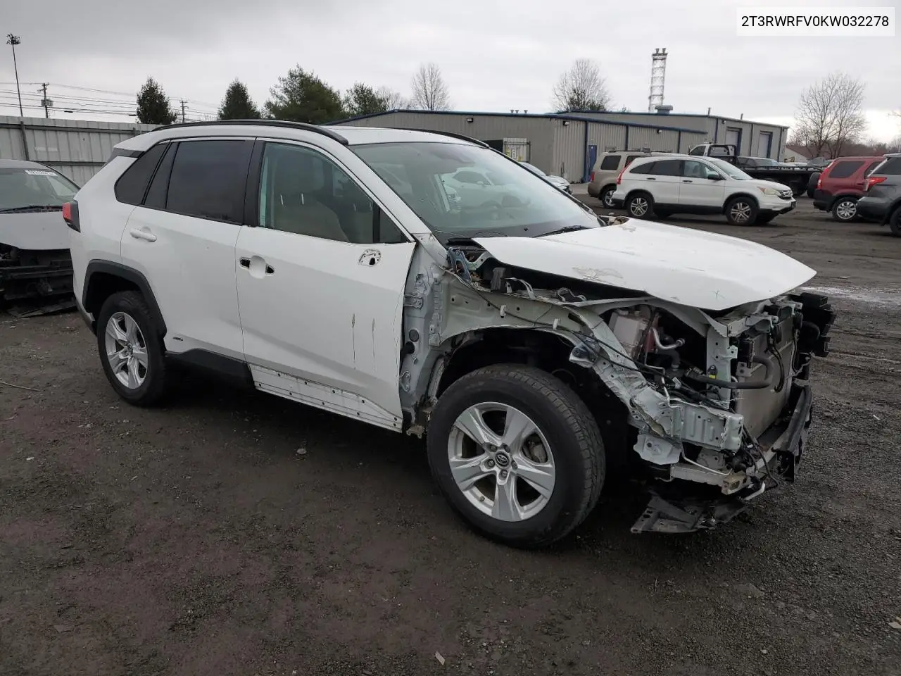 2T3RWRFV0KW032278 2019 Toyota Rav4 Xle