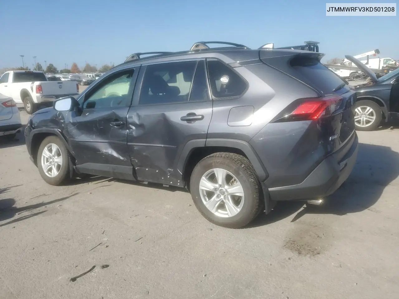 JTMMWRFV3KD501208 2019 Toyota Rav4 Le