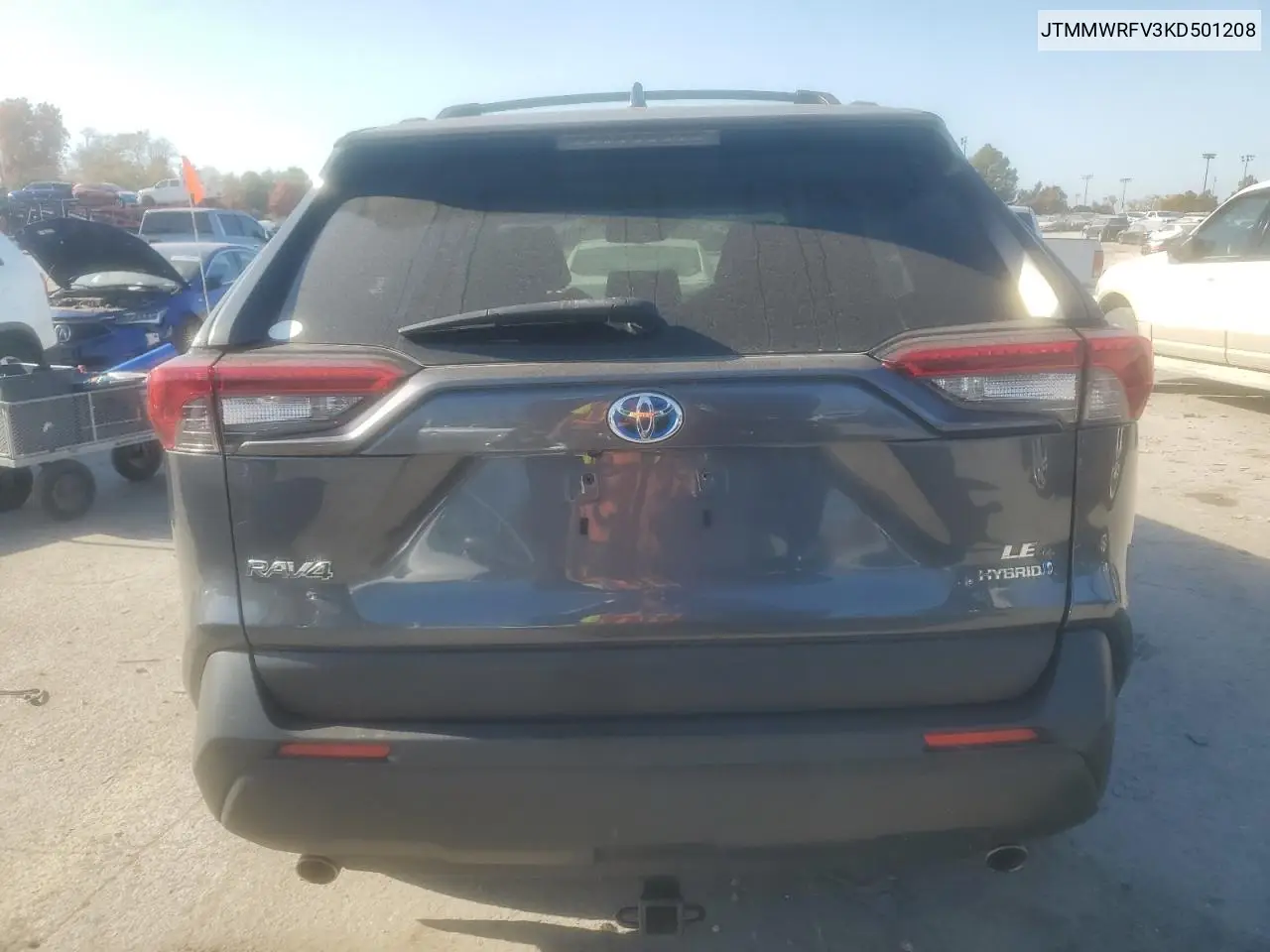 JTMMWRFV3KD501208 2019 Toyota Rav4 Le