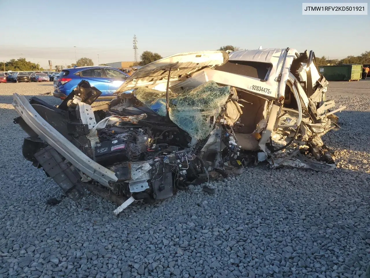 JTMW1RFV2KD501921 2019 Toyota Rav4 Xle