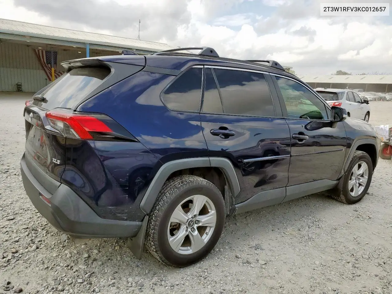 2T3W1RFV3KC012657 2019 Toyota Rav4 Xle