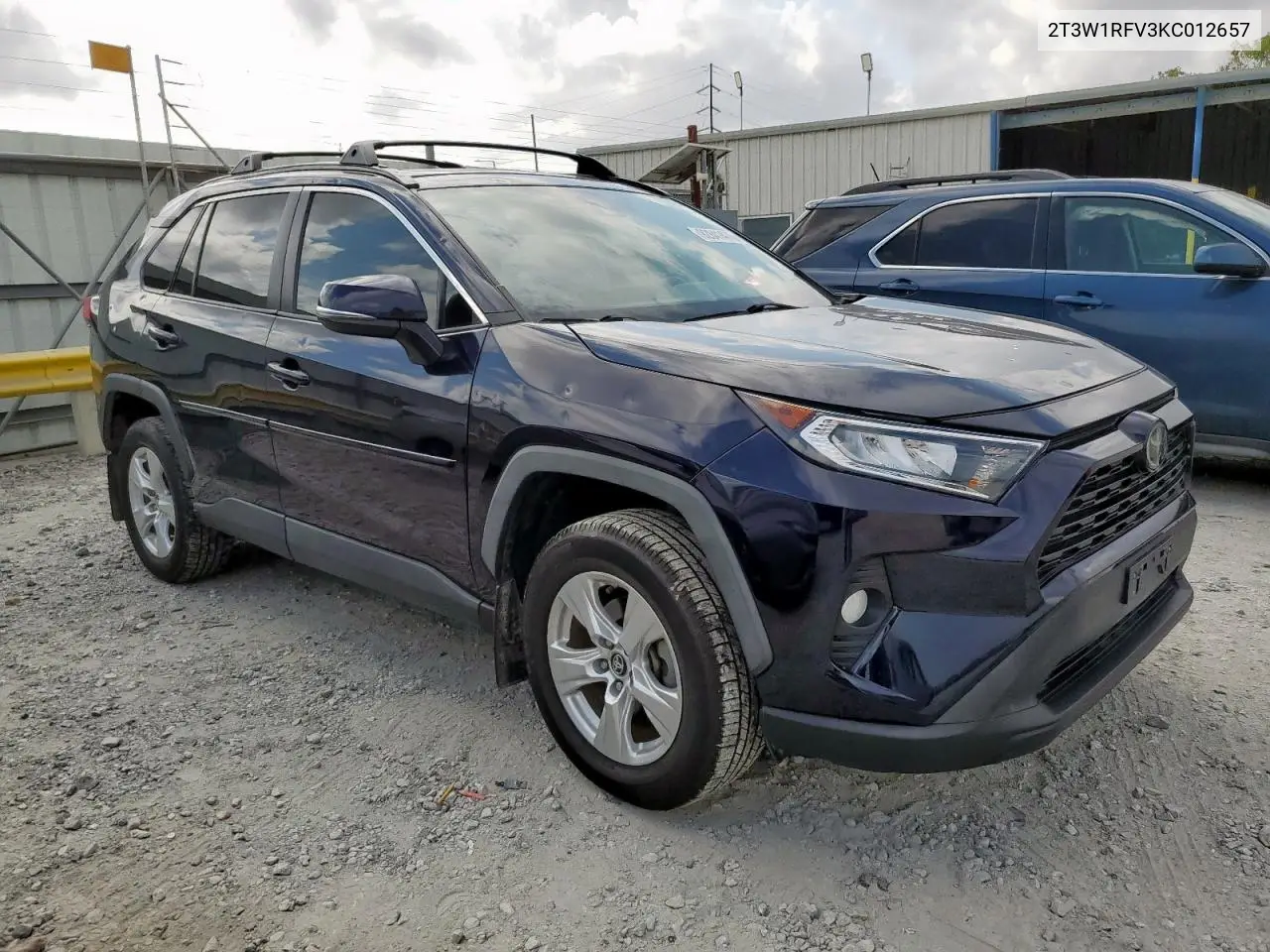 2T3W1RFV3KC012657 2019 Toyota Rav4 Xle