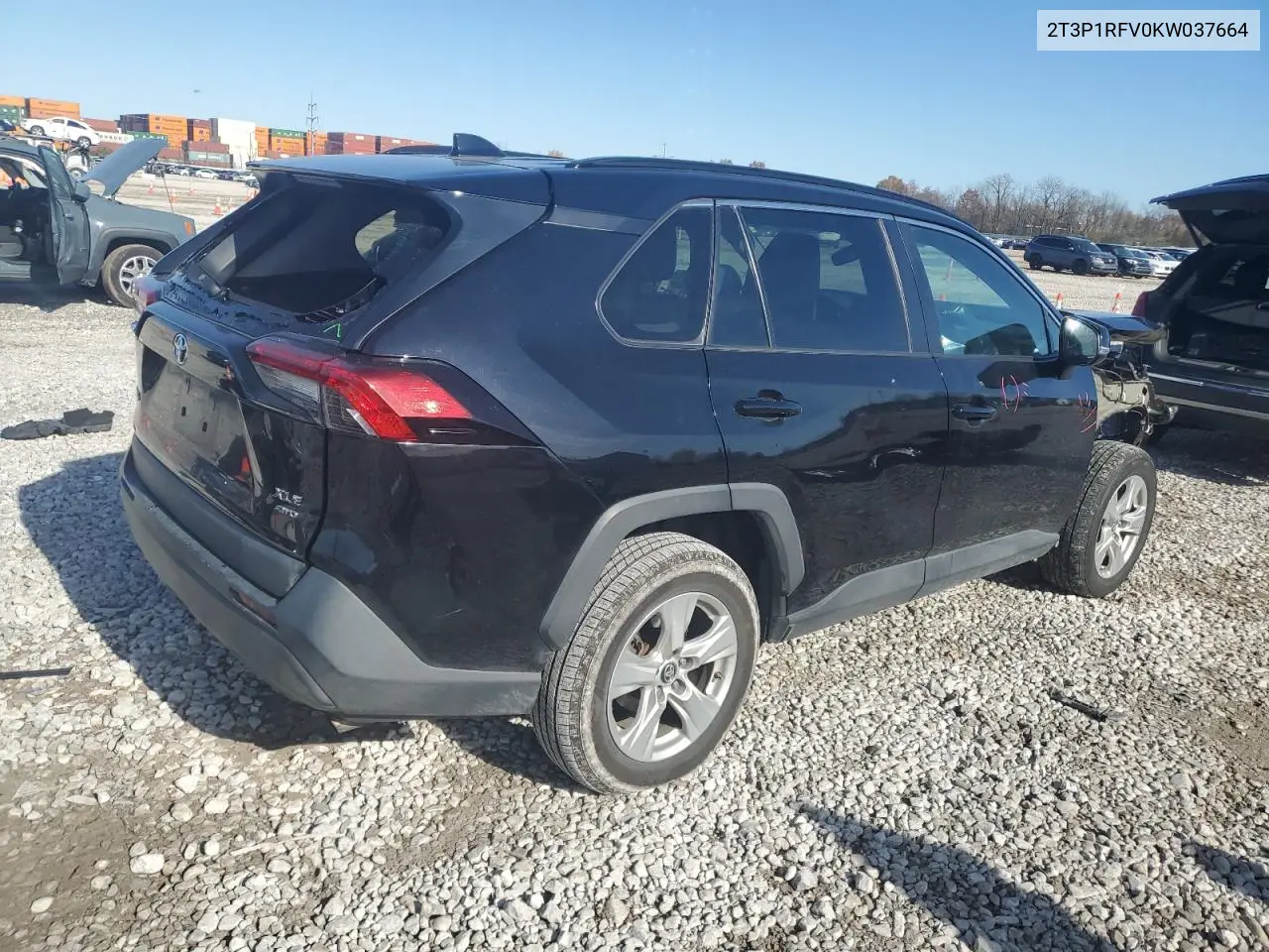 2T3P1RFV0KW037664 2019 Toyota Rav4 Xle