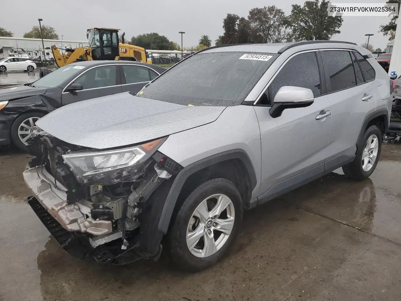 2T3W1RFV0KW025364 2019 Toyota Rav4 Xle