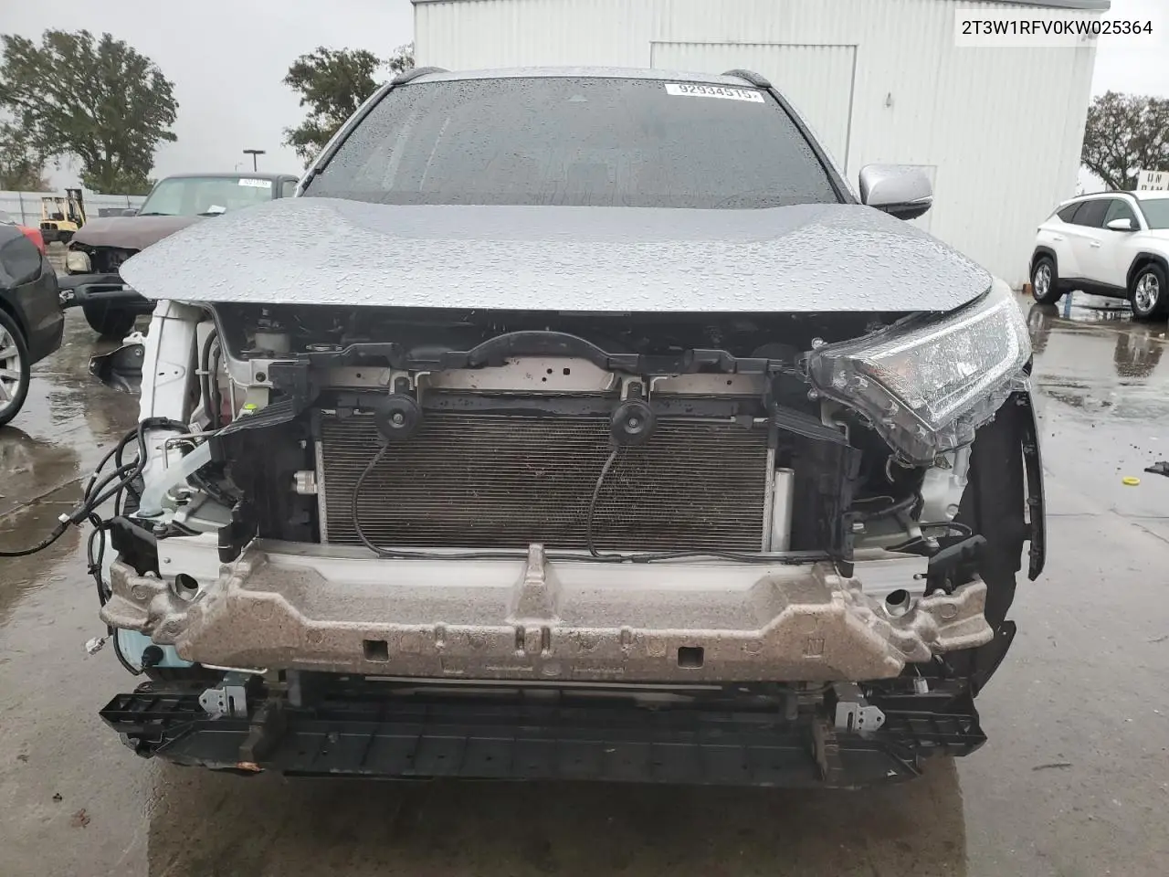 2T3W1RFV0KW025364 2019 Toyota Rav4 Xle