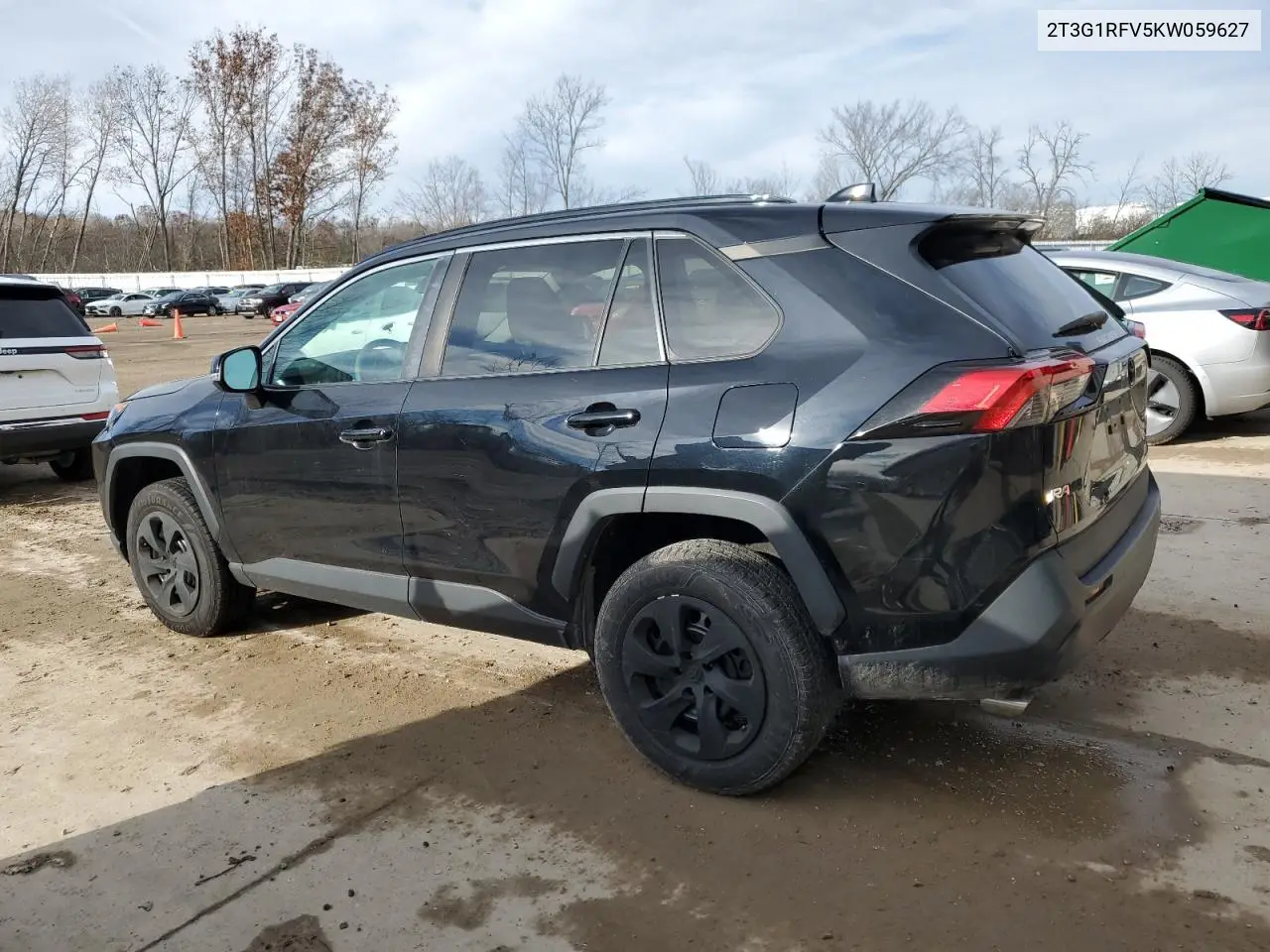 2T3G1RFV5KW059627 2019 Toyota Rav4 Le