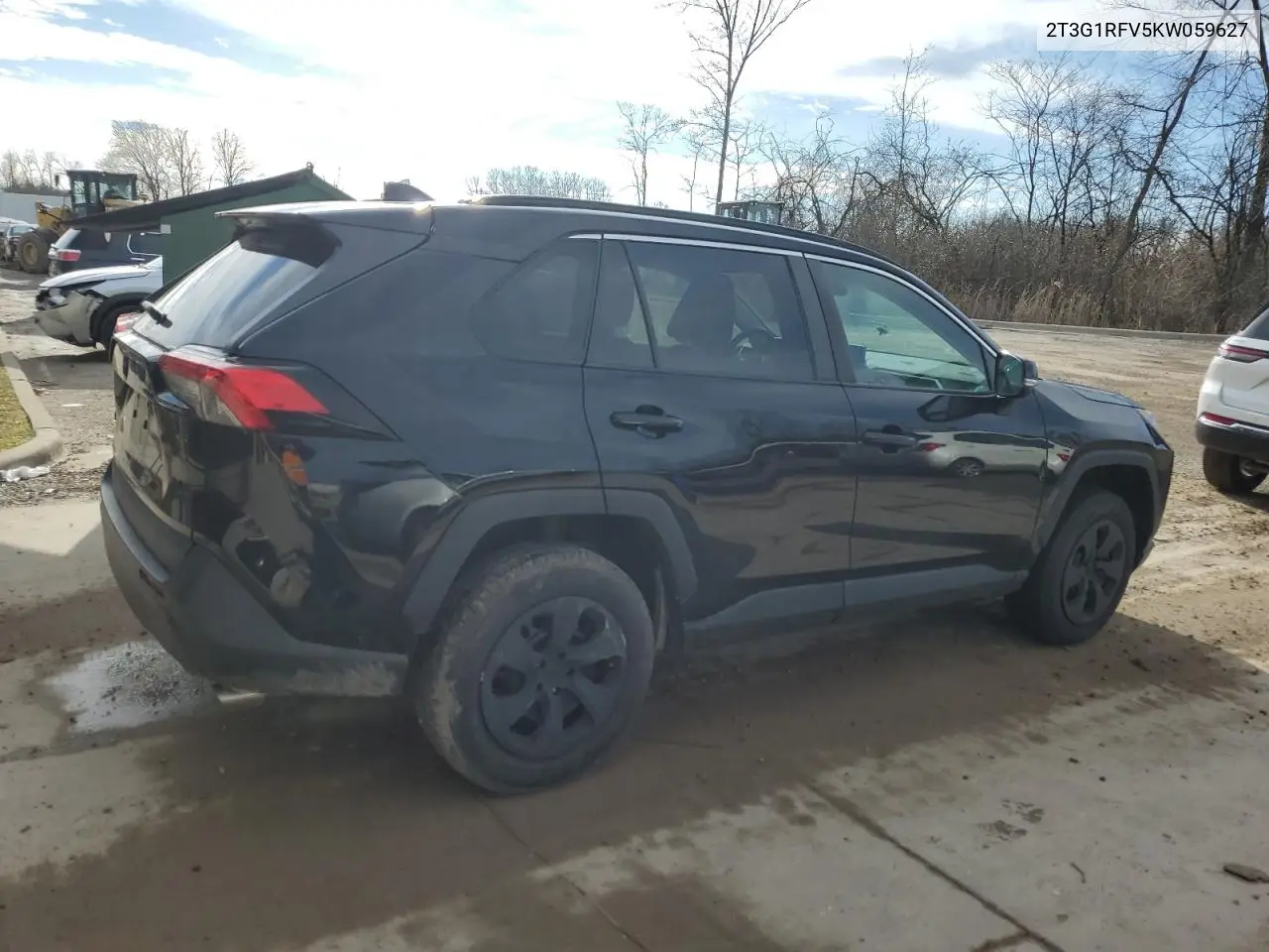 2T3G1RFV5KW059627 2019 Toyota Rav4 Le