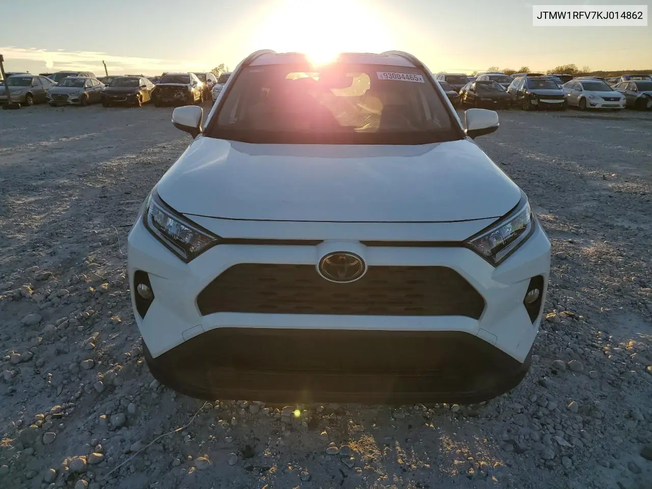 JTMW1RFV7KJ014862 2019 Toyota Rav4 Xle