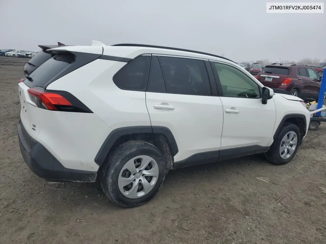 JTMG1RFV2KJ005474 2019 Toyota Rav4 Le