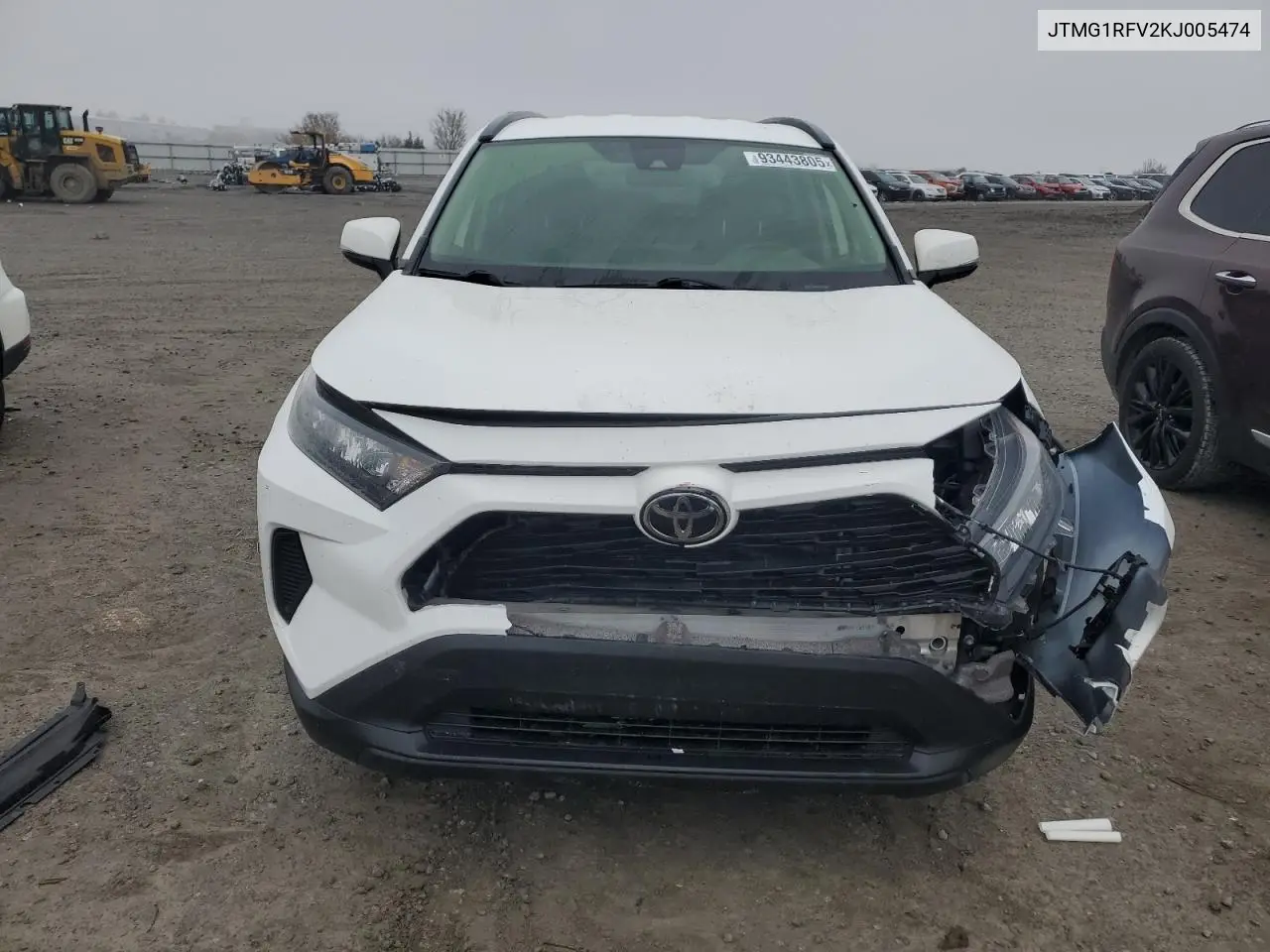JTMG1RFV2KJ005474 2019 Toyota Rav4 Le