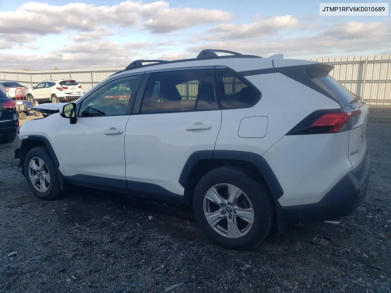 JTMP1RFV6KD010689 2019 Toyota Rav4 Xle