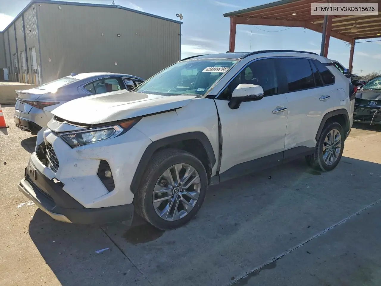 JTMY1RFV3KD515626 2019 Toyota Rav4 Limited
