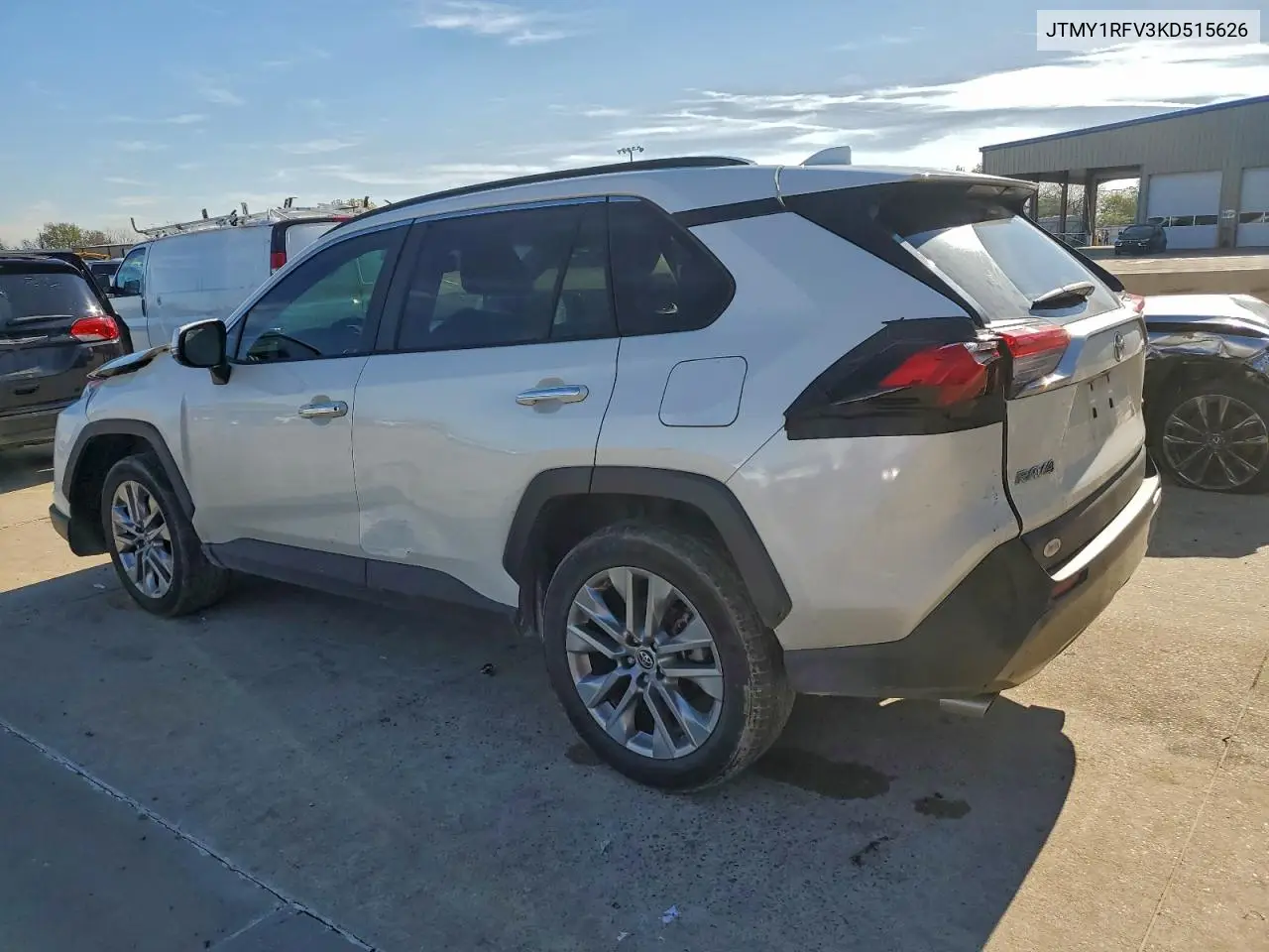 JTMY1RFV3KD515626 2019 Toyota Rav4 Limited