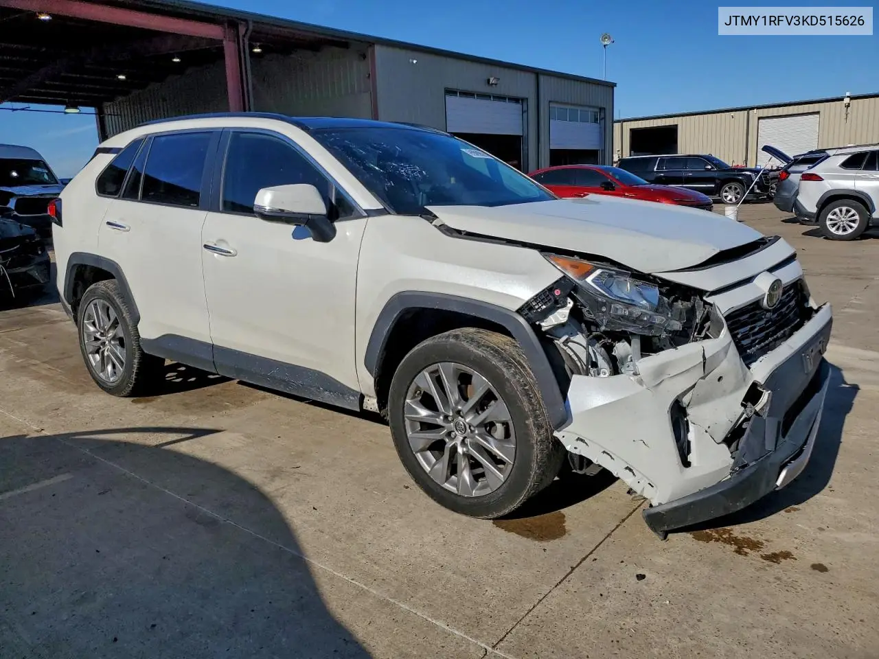 JTMY1RFV3KD515626 2019 Toyota Rav4 Limited
