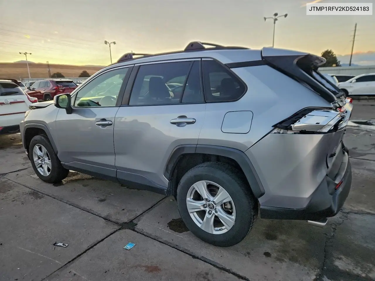 JTMP1RFV2KD524183 2019 Toyota Rav4 Xle