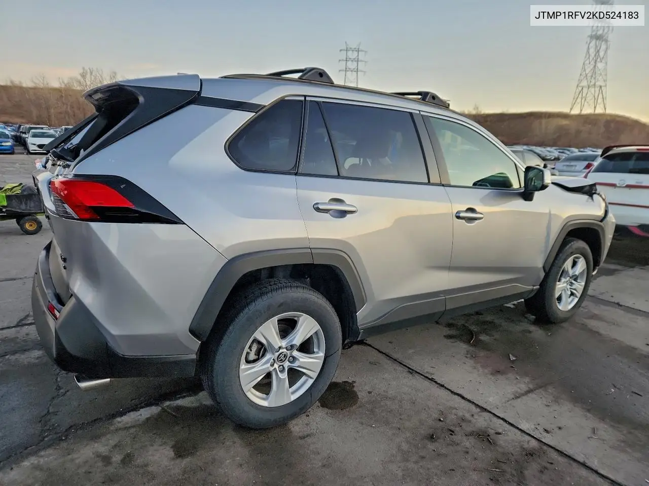 JTMP1RFV2KD524183 2019 Toyota Rav4 Xle