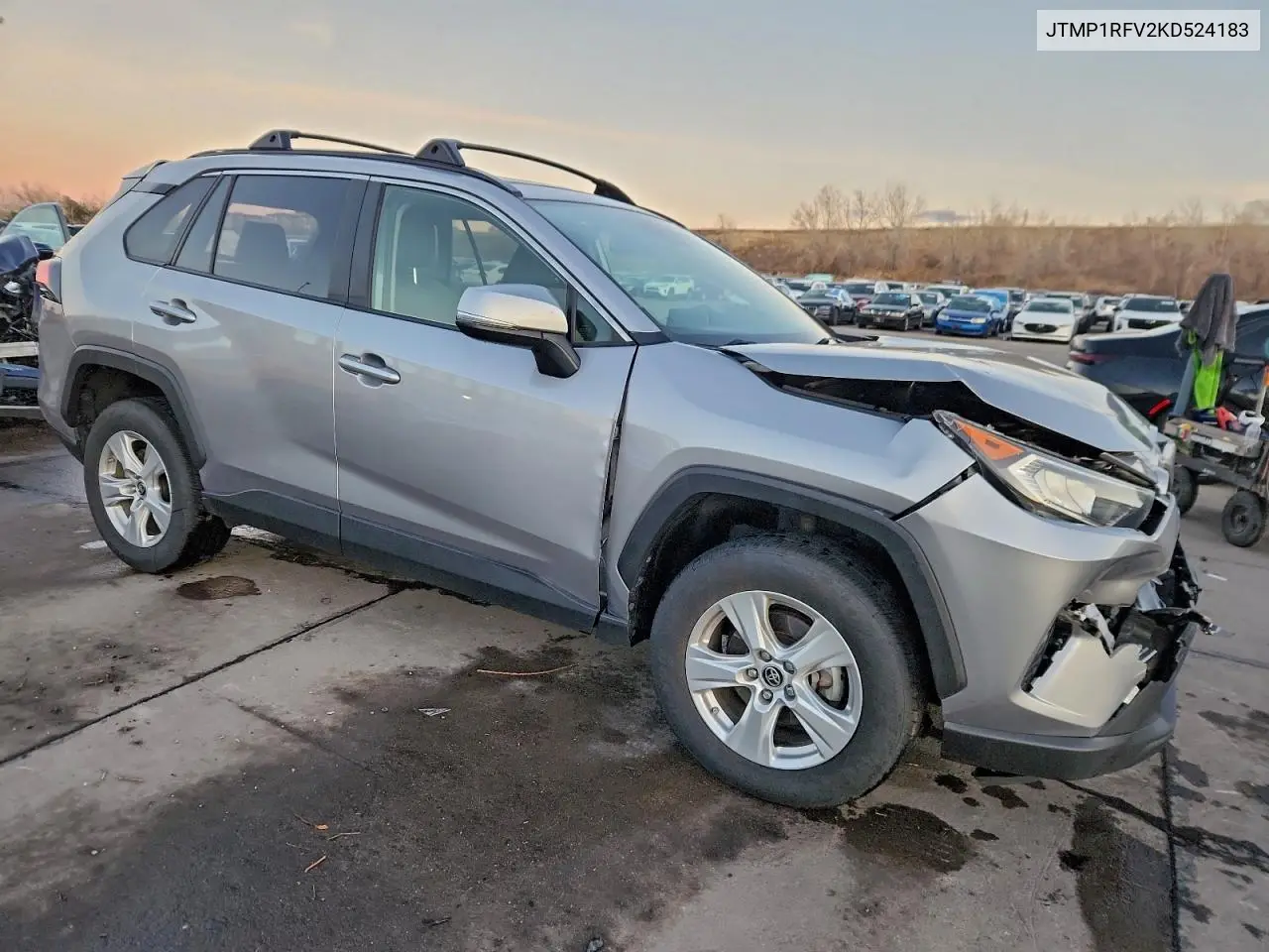 JTMP1RFV2KD524183 2019 Toyota Rav4 Xle