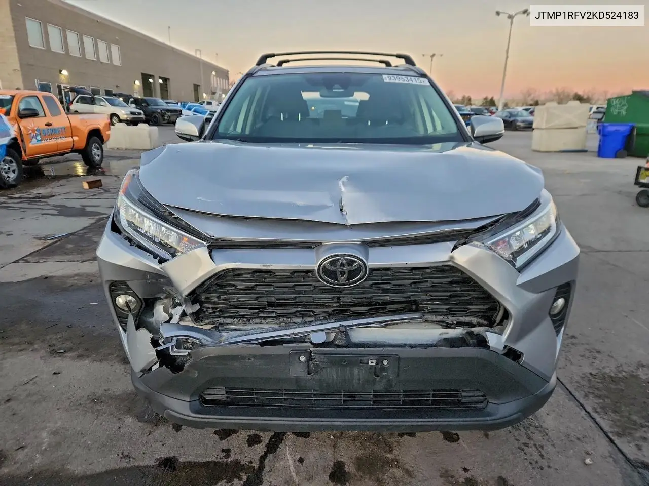 JTMP1RFV2KD524183 2019 Toyota Rav4 Xle