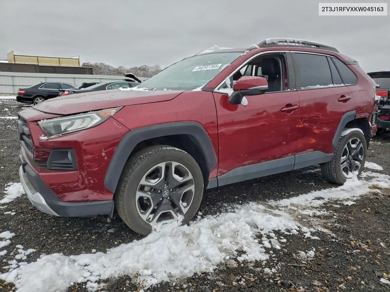 2T3J1RFVXKW045163 2019 Toyota Rav4 Adventure