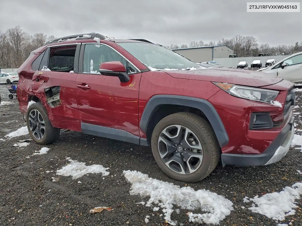2T3J1RFVXKW045163 2019 Toyota Rav4 Adventure
