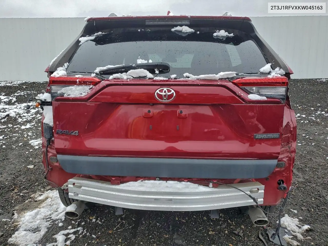 2T3J1RFVXKW045163 2019 Toyota Rav4 Adventure