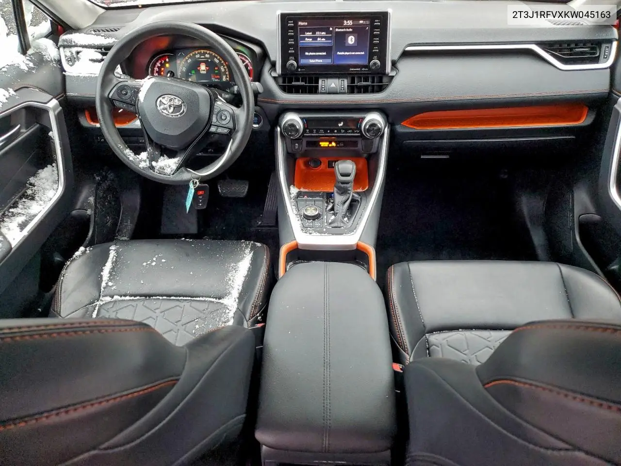 2T3J1RFVXKW045163 2019 Toyota Rav4 Adventure