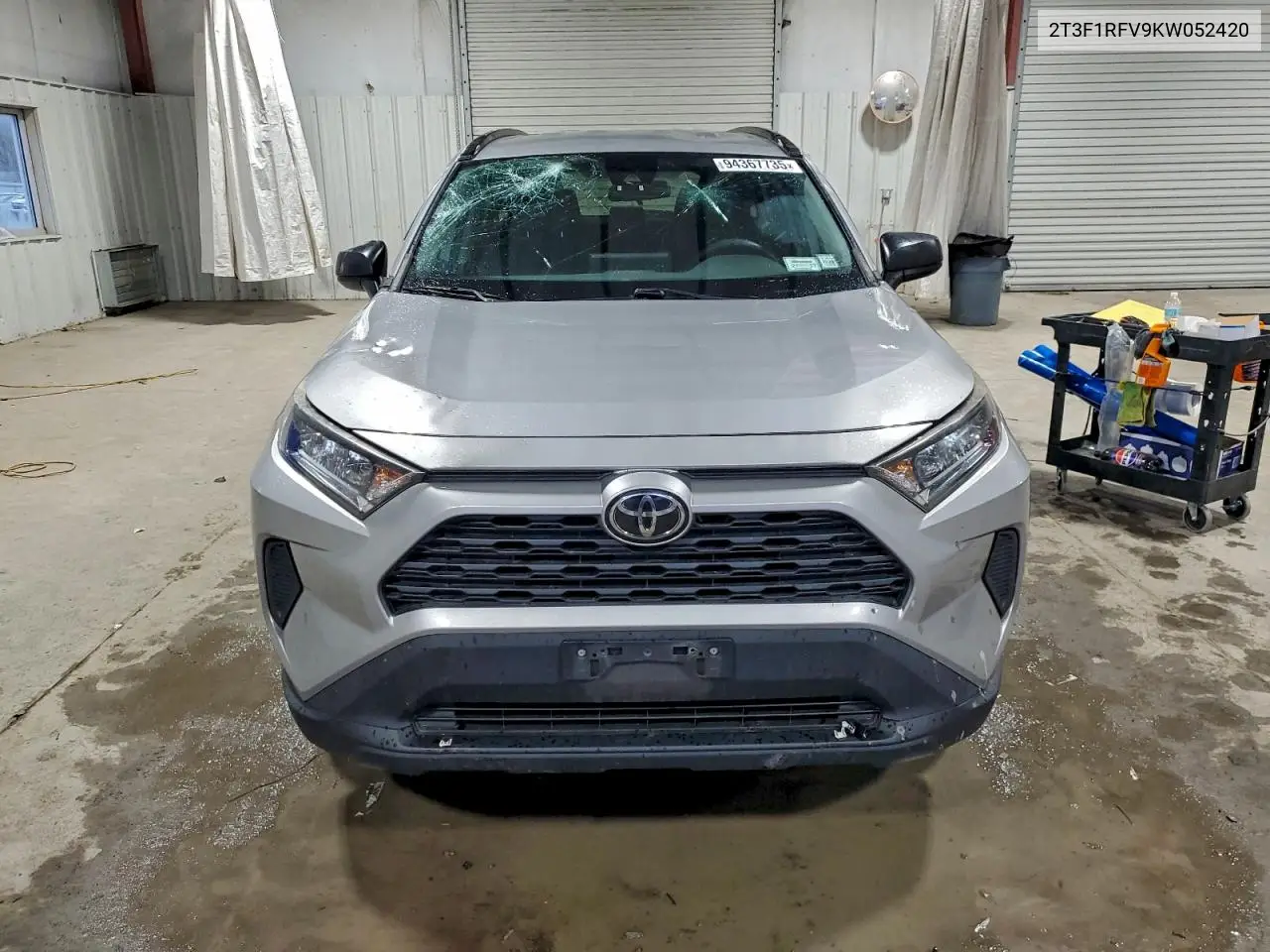 2T3F1RFV9KW052420 2019 Toyota Rav4 Le