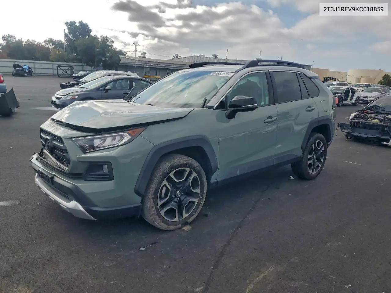 2T3J1RFV9KC018859 2019 Toyota Rav4 Adventure