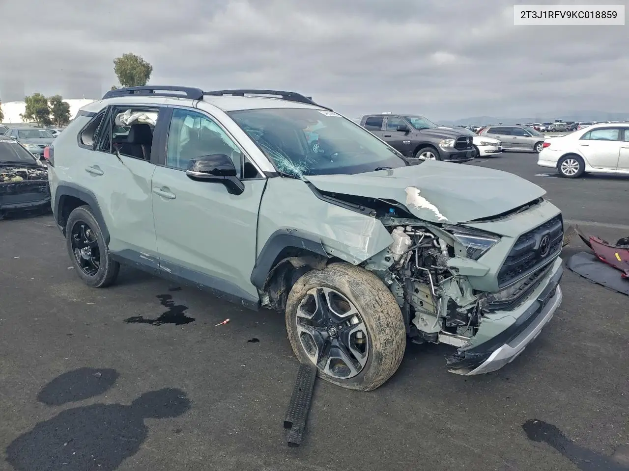 2T3J1RFV9KC018859 2019 Toyota Rav4 Adventure