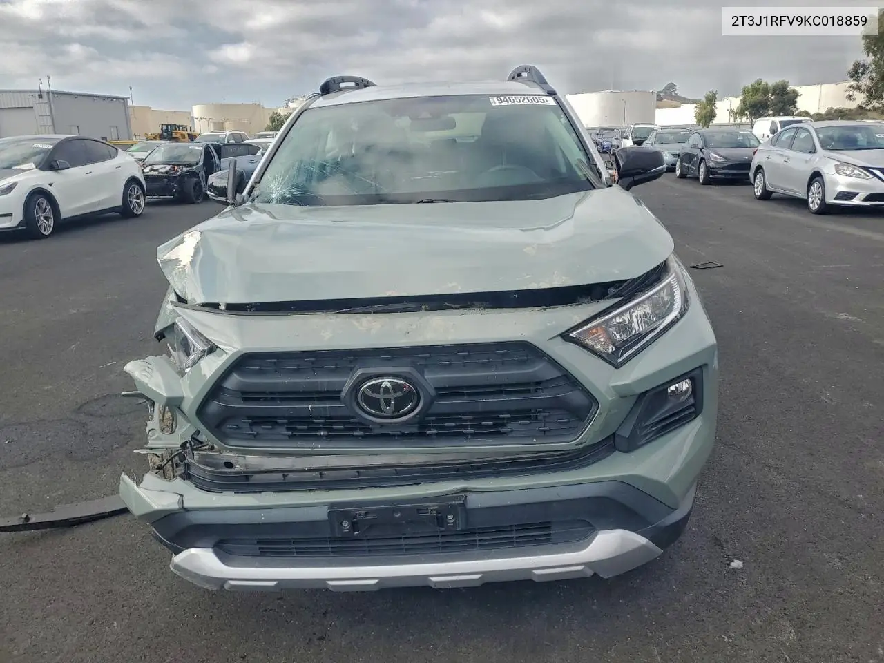 2T3J1RFV9KC018859 2019 Toyota Rav4 Adventure