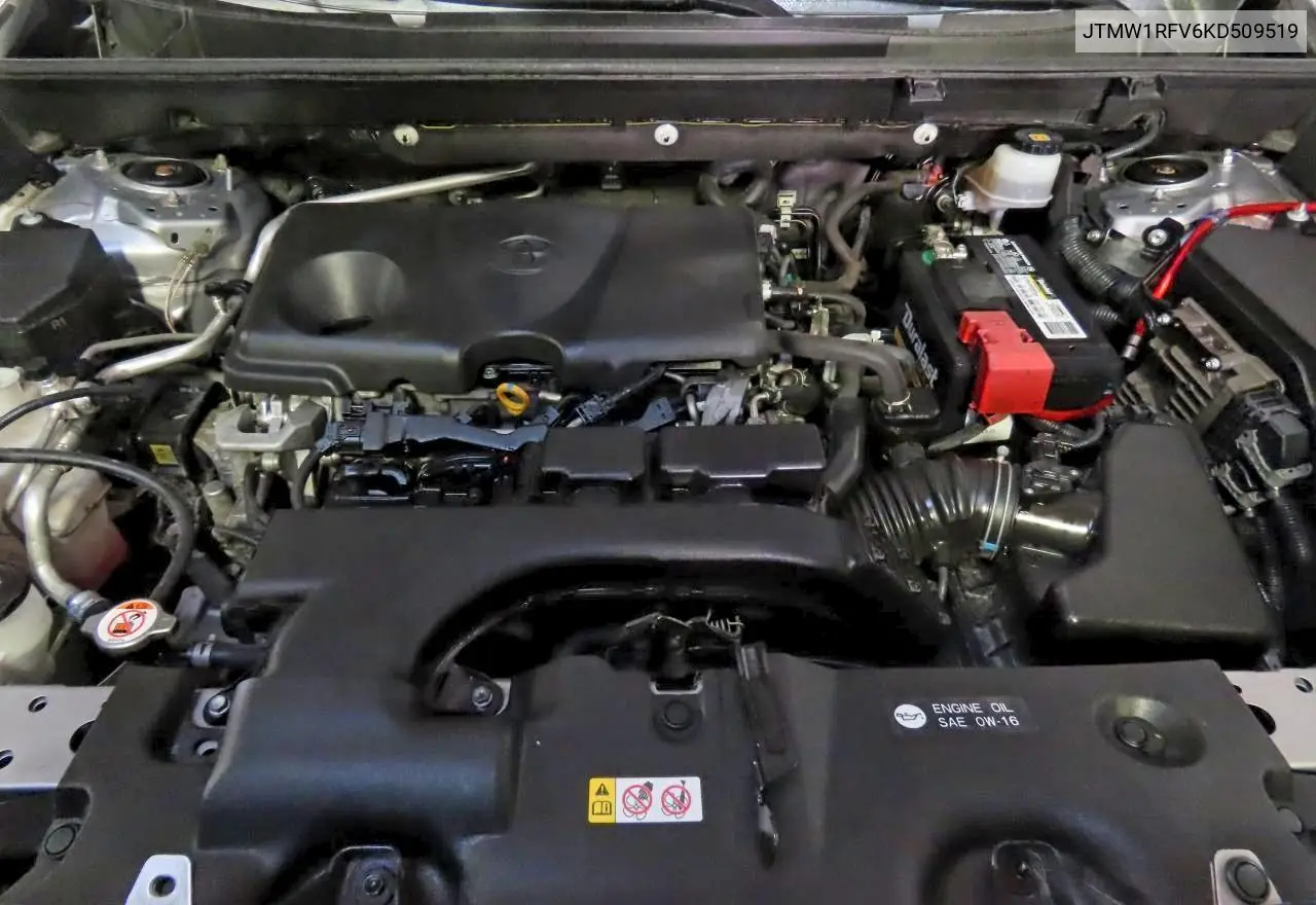 JTMW1RFV6KD509519 2019 Toyota Rav4 Xle