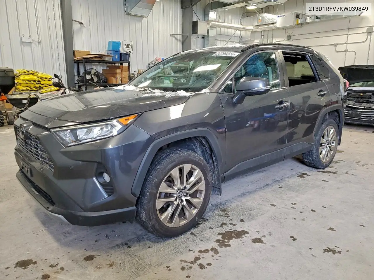 2T3D1RFV7KW039849 2019 Toyota Rav4 Limited