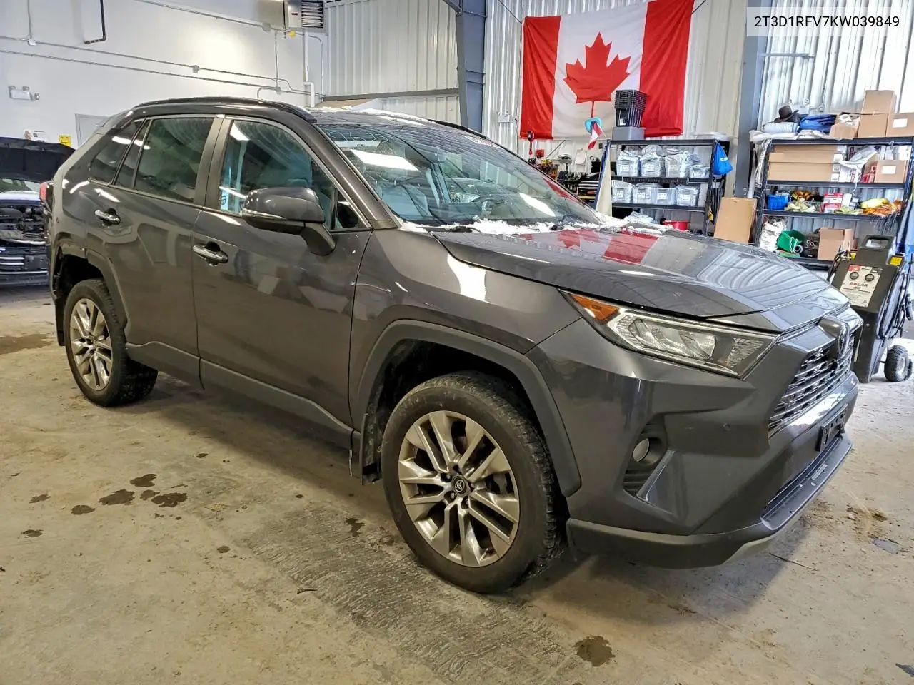 2T3D1RFV7KW039849 2019 Toyota Rav4 Limited