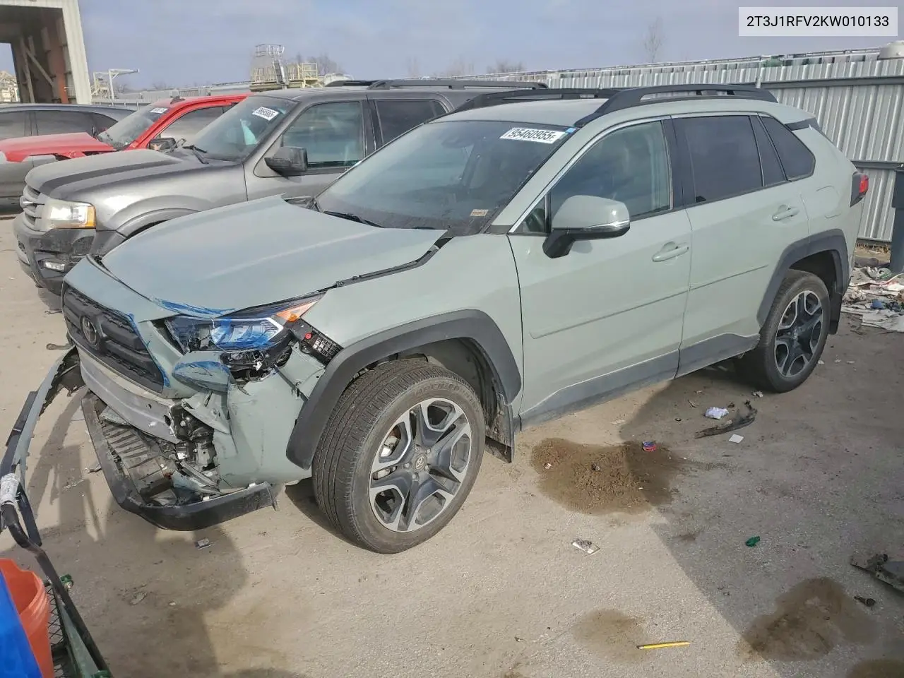 2T3J1RFV2KW010133 2019 Toyota Rav4 Adventure