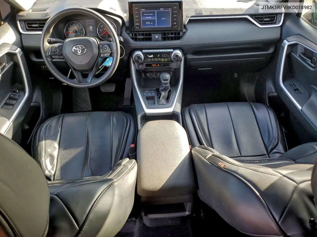 JTMK1RFV8KD018982 2019 Toyota Rav4 Le