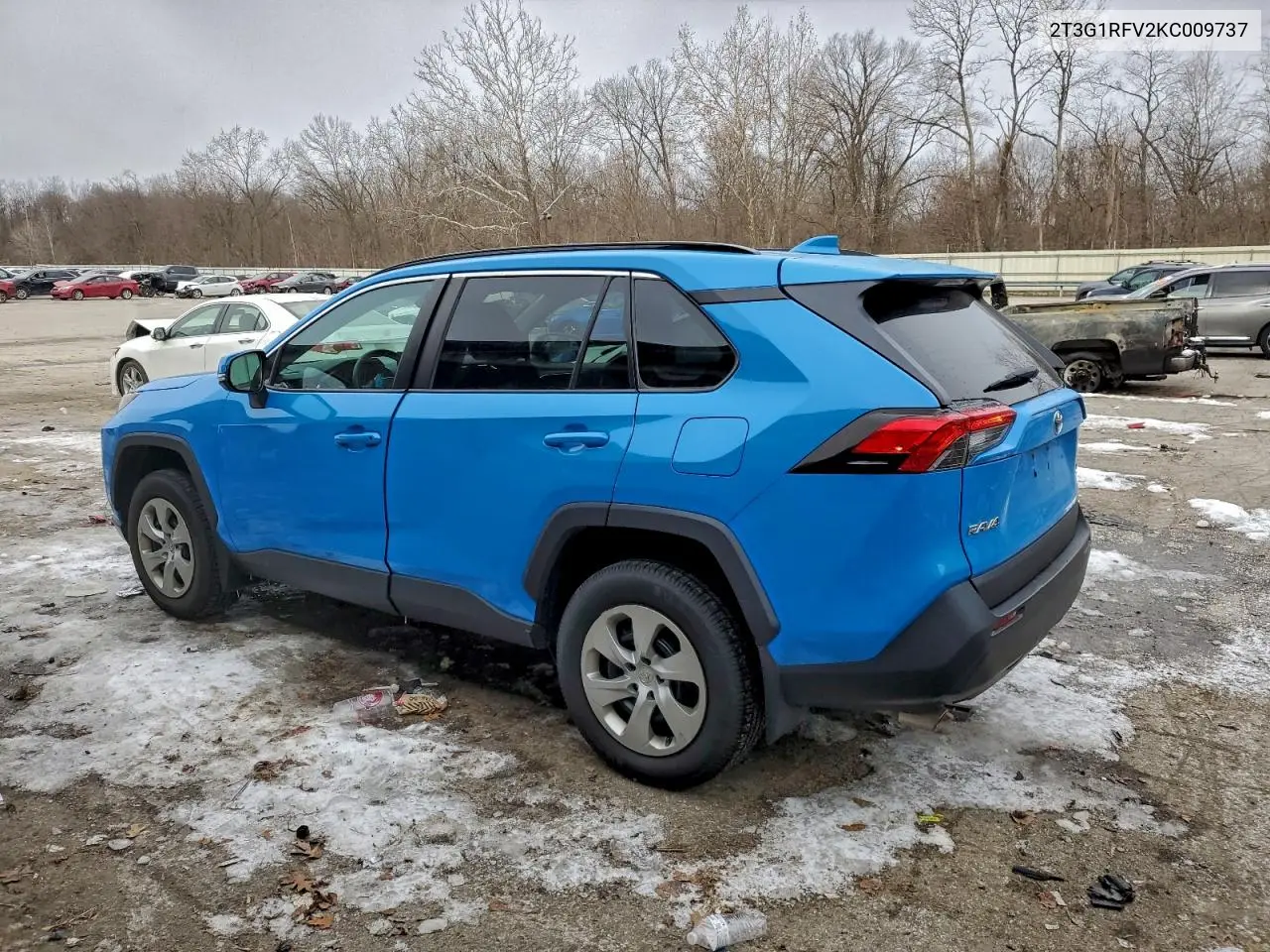 2T3G1RFV2KC009737 2019 Toyota Rav4 Le
