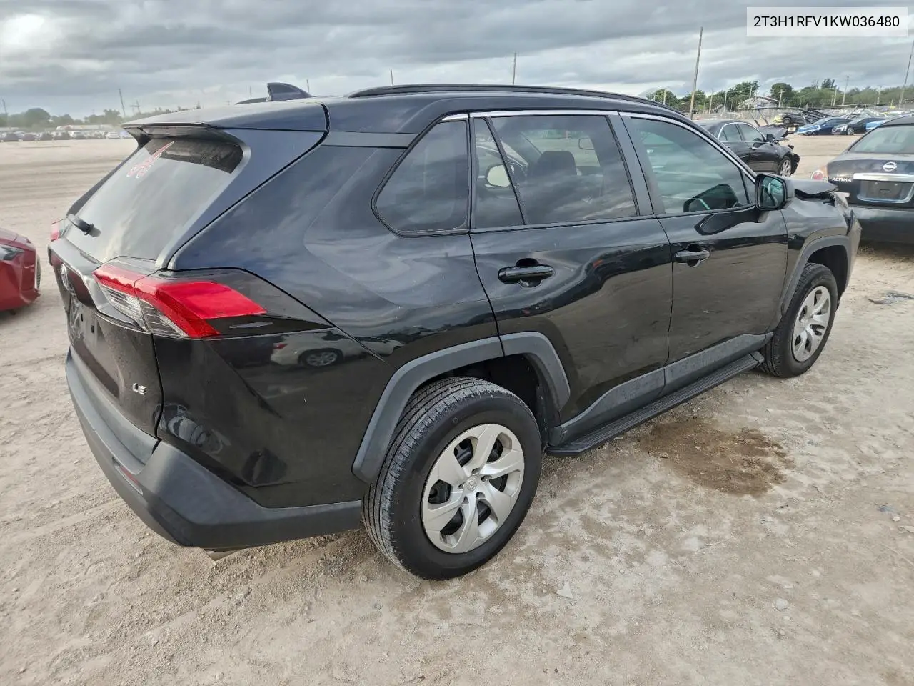 2T3H1RFV1KW036480 2019 Toyota Rav4 Le