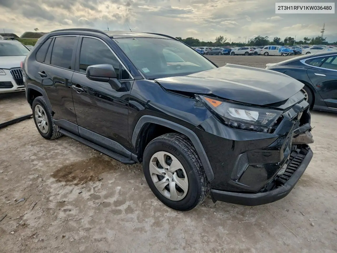 2T3H1RFV1KW036480 2019 Toyota Rav4 Le