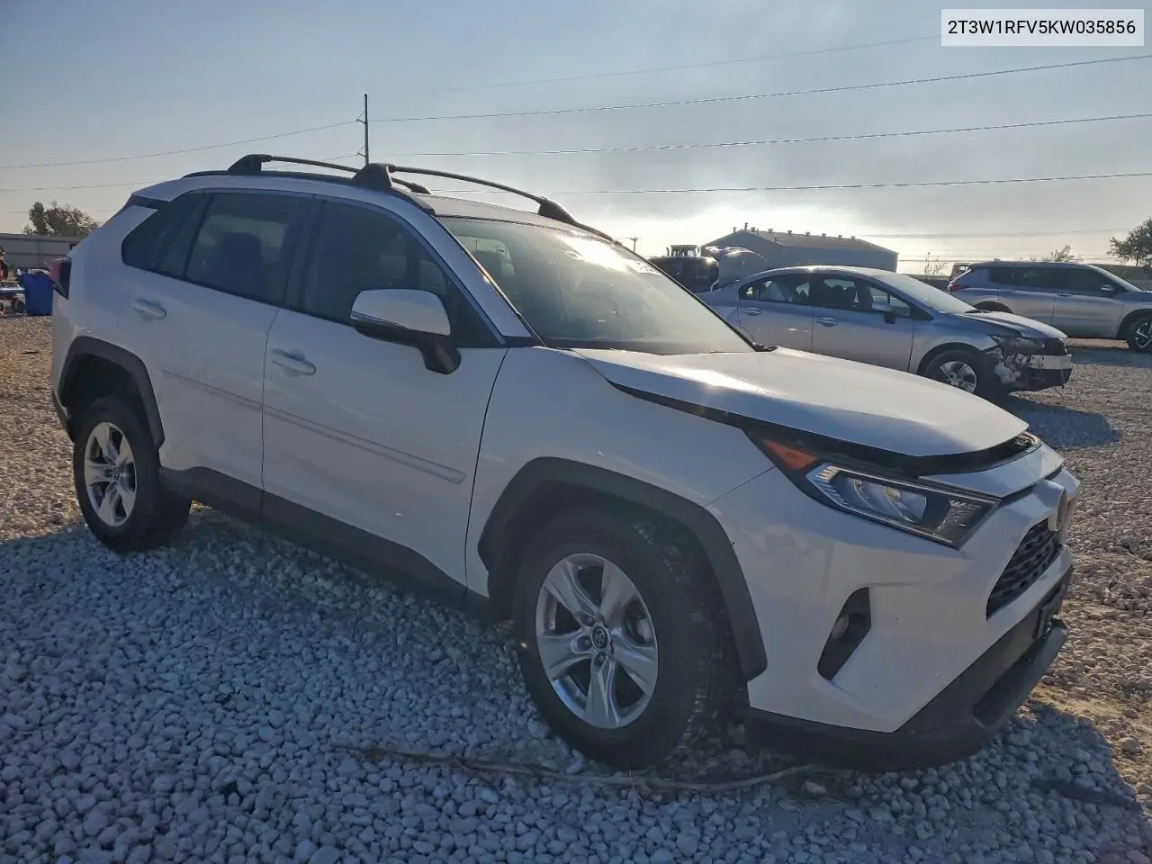 2T3W1RFV5KW035856 2019 Toyota Rav4 Xle