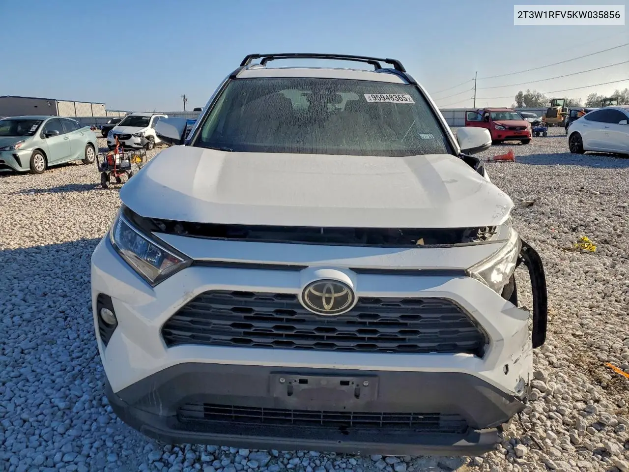 2T3W1RFV5KW035856 2019 Toyota Rav4 Xle