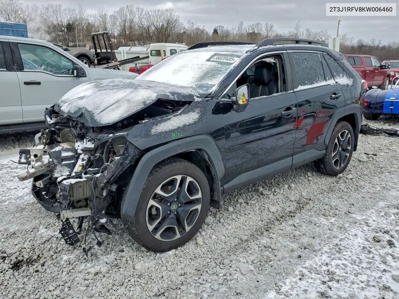 2T3J1RFV8KW006460 2019 Toyota Rav4 Adventure