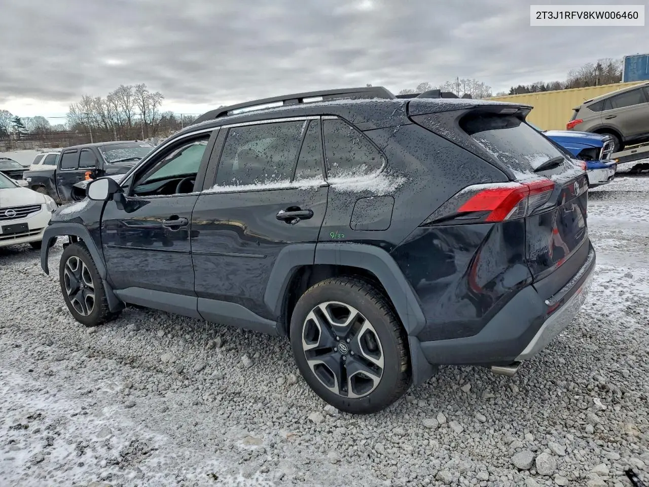 2T3J1RFV8KW006460 2019 Toyota Rav4 Adventure