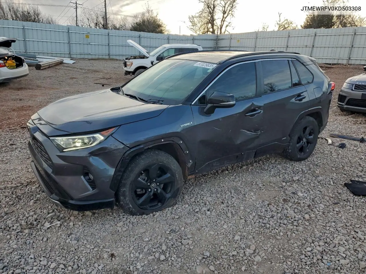 JTMEWRFV0KD503308 2019 Toyota Rav4 Xse