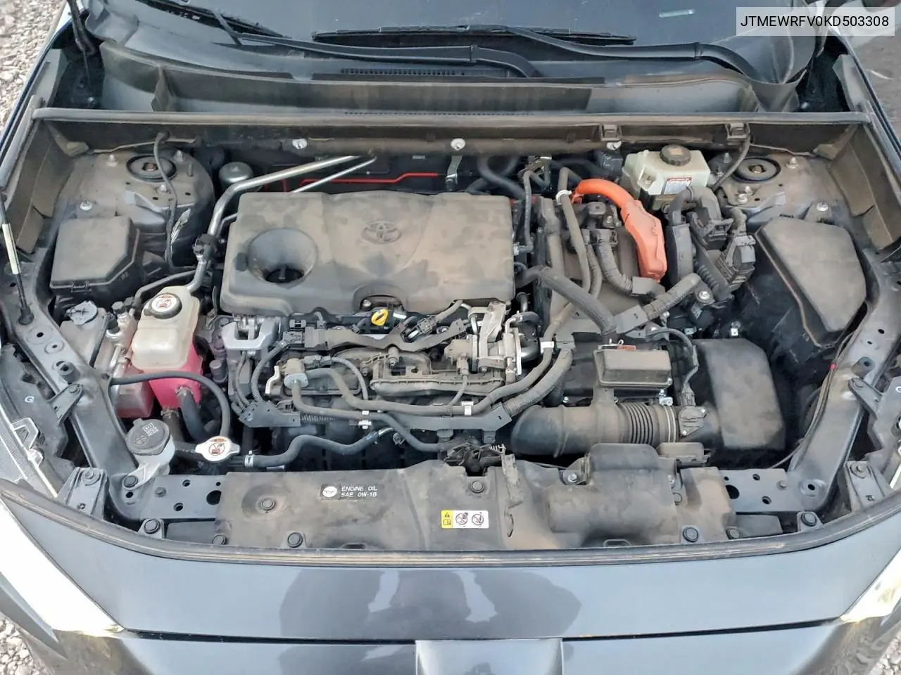 JTMEWRFV0KD503308 2019 Toyota Rav4 Xse