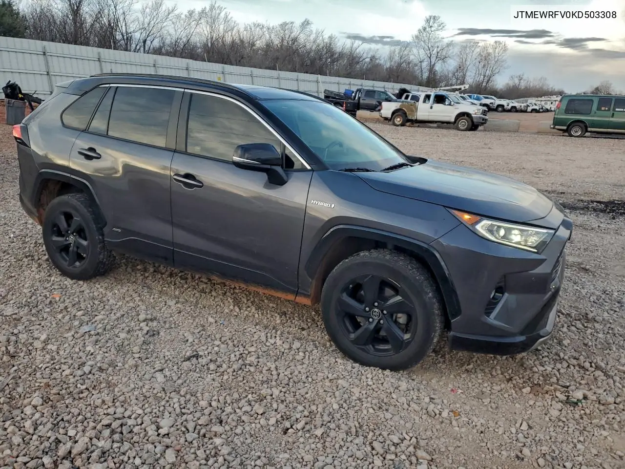 JTMEWRFV0KD503308 2019 Toyota Rav4 Xse