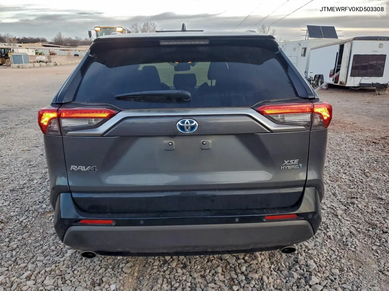 JTMEWRFV0KD503308 2019 Toyota Rav4 Xse