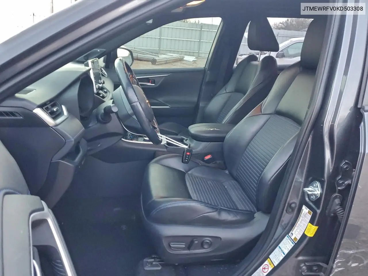 JTMEWRFV0KD503308 2019 Toyota Rav4 Xse