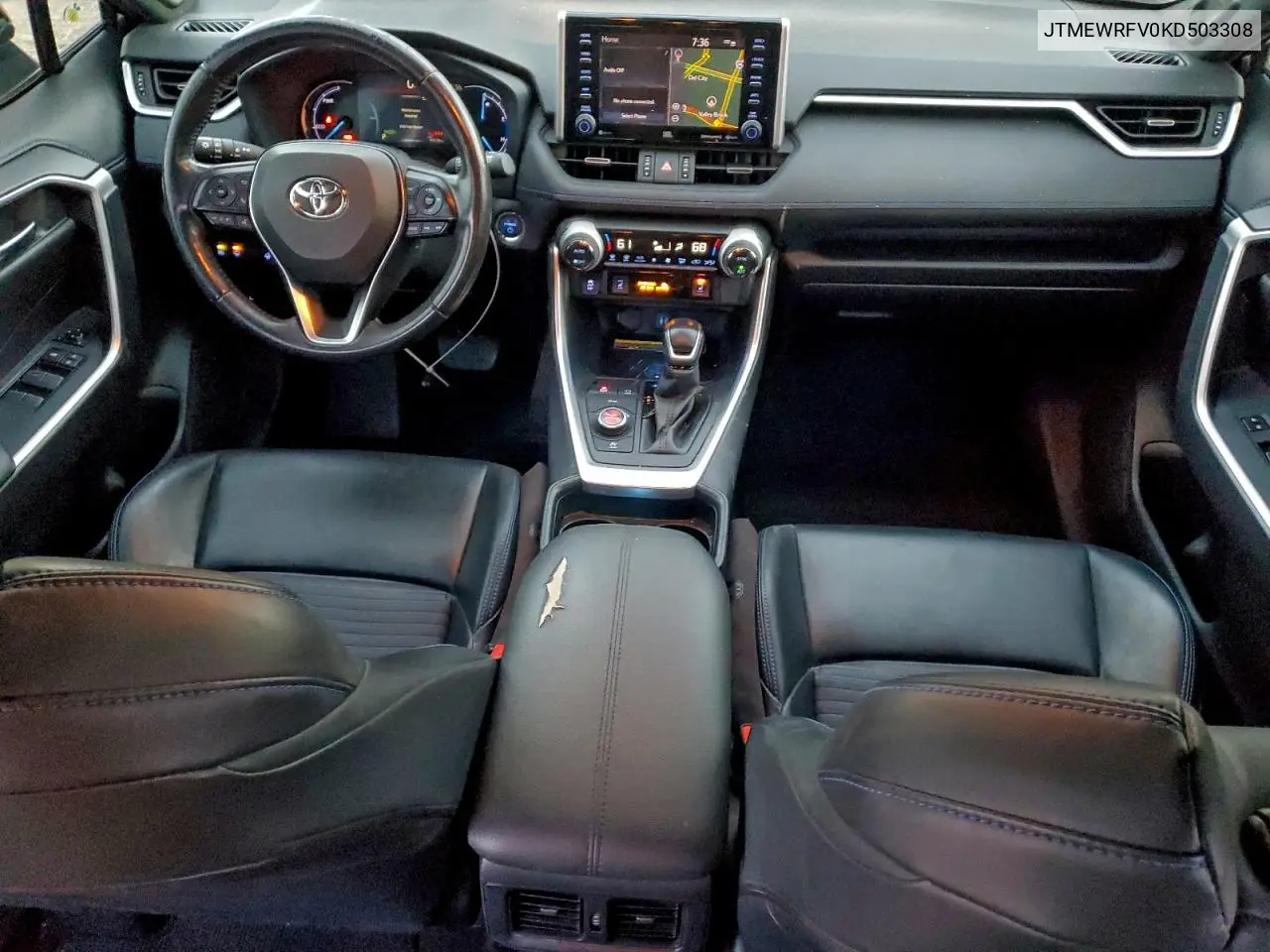JTMEWRFV0KD503308 2019 Toyota Rav4 Xse